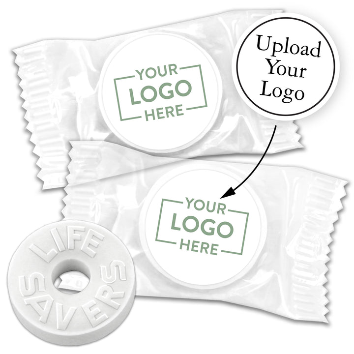 Promotional Life Savers Mints, Custom Life Savers Mints - FULLY Assembled Promotional Product/Bulk with Your Logo/Customized