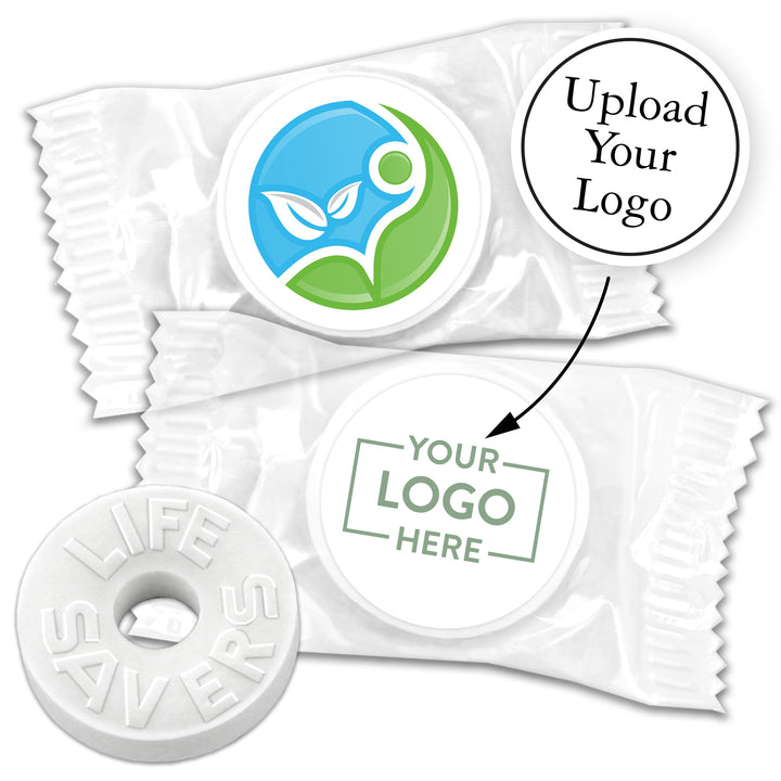 Promotional Life Savers Mints, Custom Life Savers Mints - FULLY Assembled Promotional Product/Bulk with Your Logo/Customized