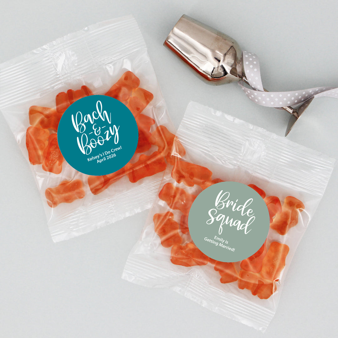 Champagne Gummy Bears, Wedding Favors, Bridal Shower Favors, Bachelorette Party Favors