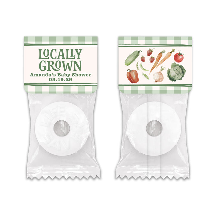 Locally Grown Baby Shower, Life Saver Mints
