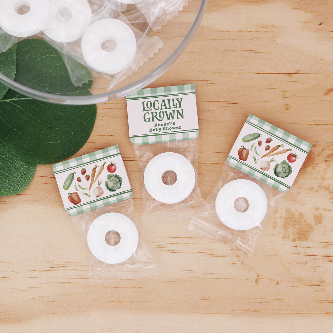 Locally Grown Baby Shower, Life Saver Mints