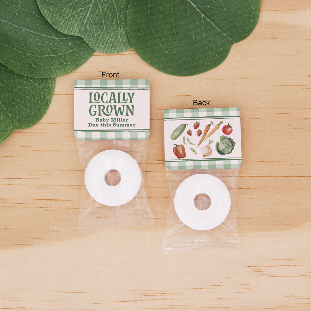 Locally Grown Baby Shower, Life Saver Mints