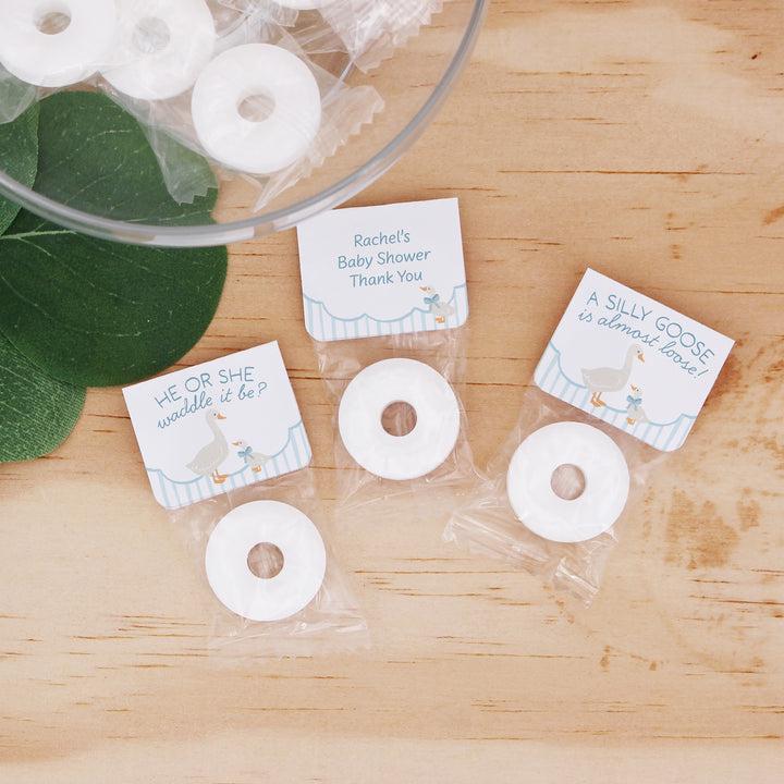 A Silly Goose is Almost Loose, Baby Shower, Life Saver Mints