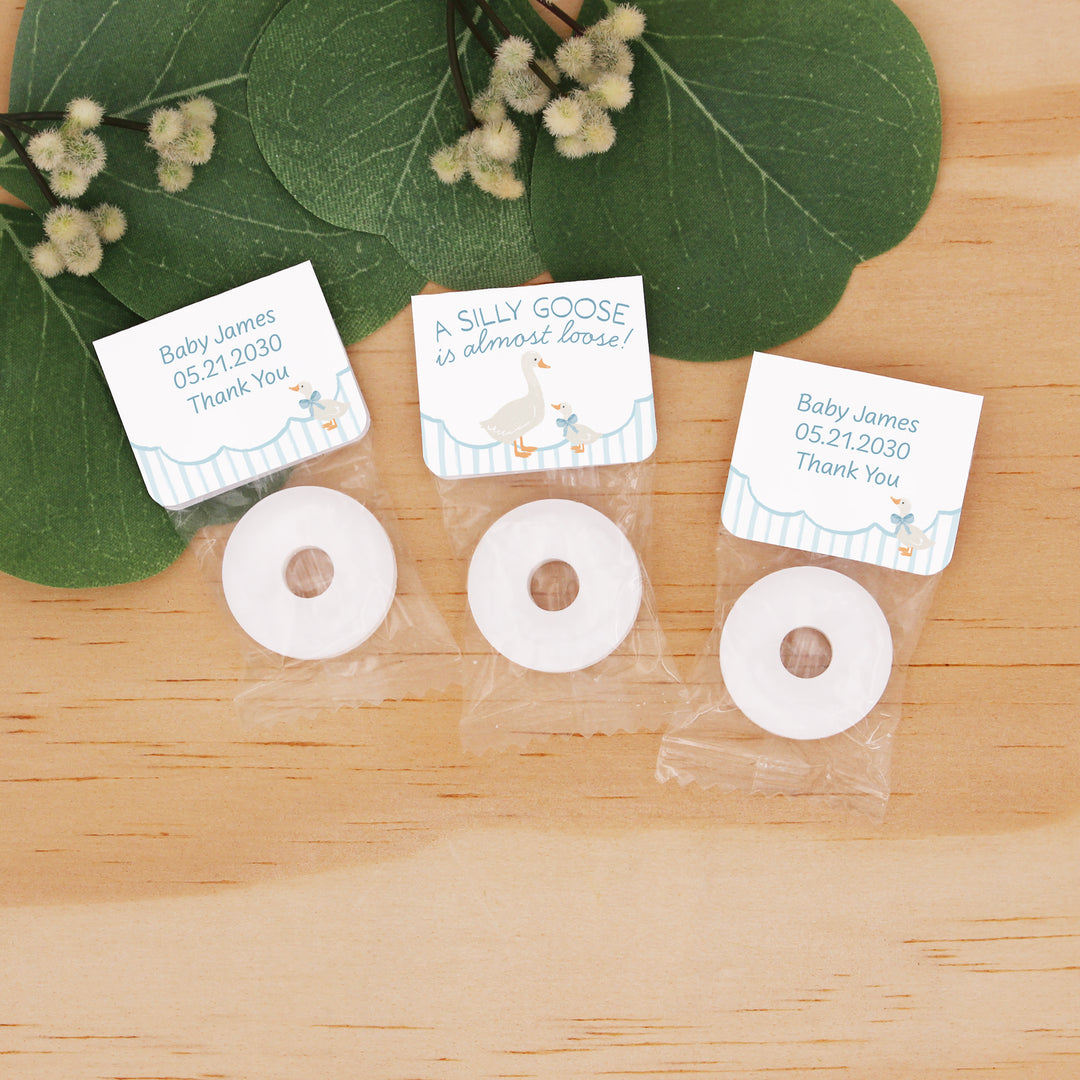 A Silly Goose is Almost Loose, Baby Shower, Life Saver Mints