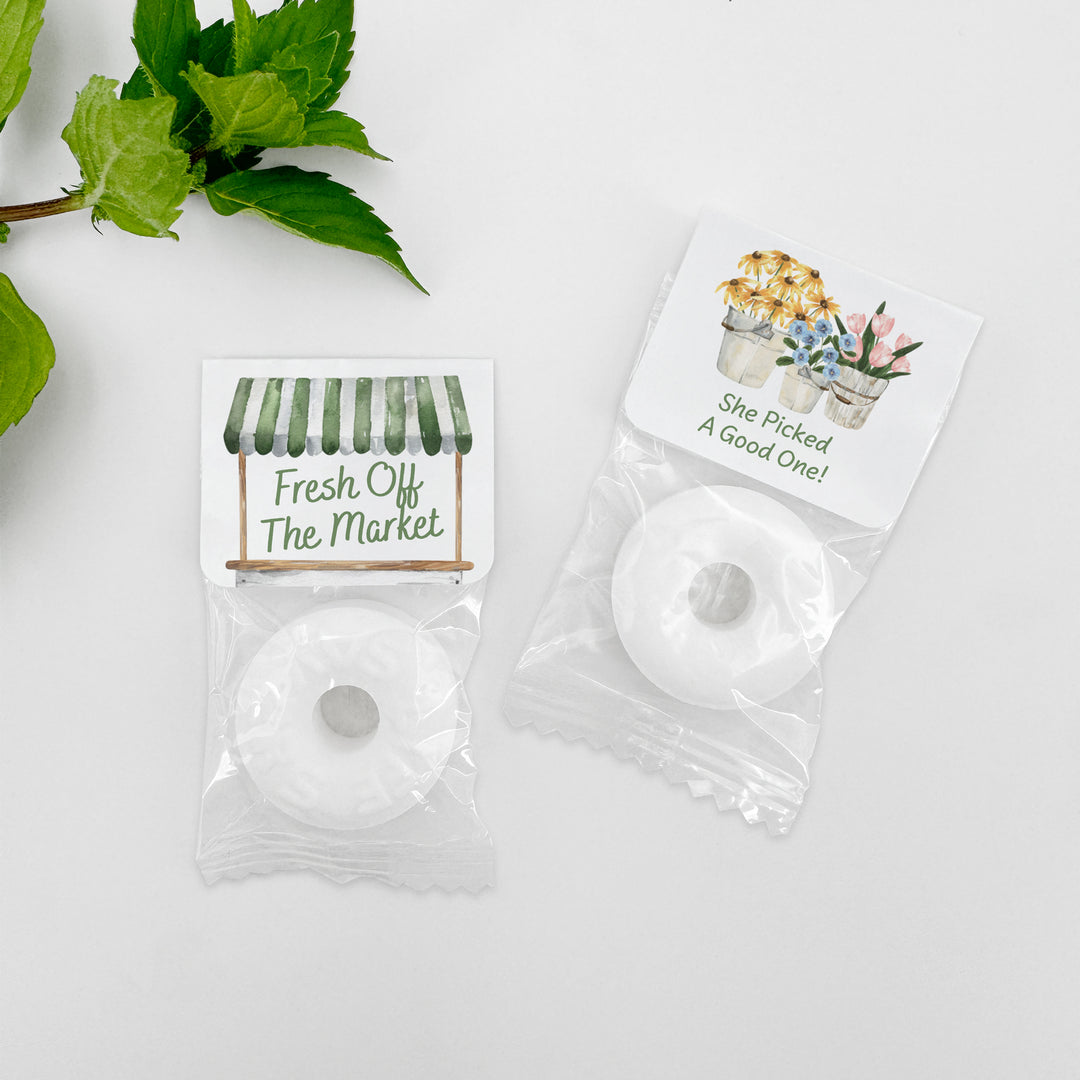 Fresh Off the Market, Bridal Shower Favors, Life Saver Mints