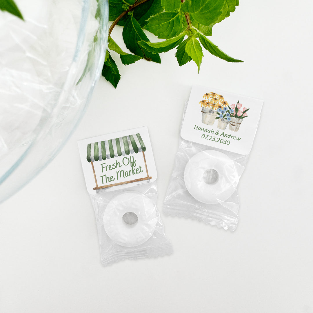 Fresh Off the Market, Bridal Shower Favors, Life Saver Mints