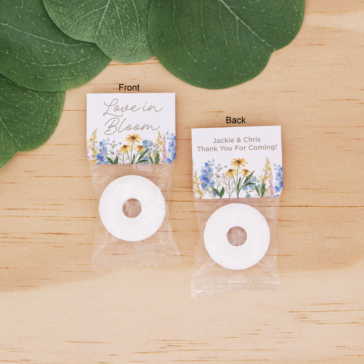 Love in Bloom, Let Love Grow, Wildflower Wedding, Life Saver Mints