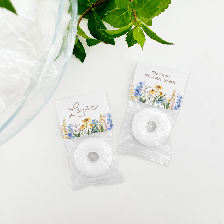 Love in Bloom, Let Love Grow, Wildflower Wedding, Life Saver Mints