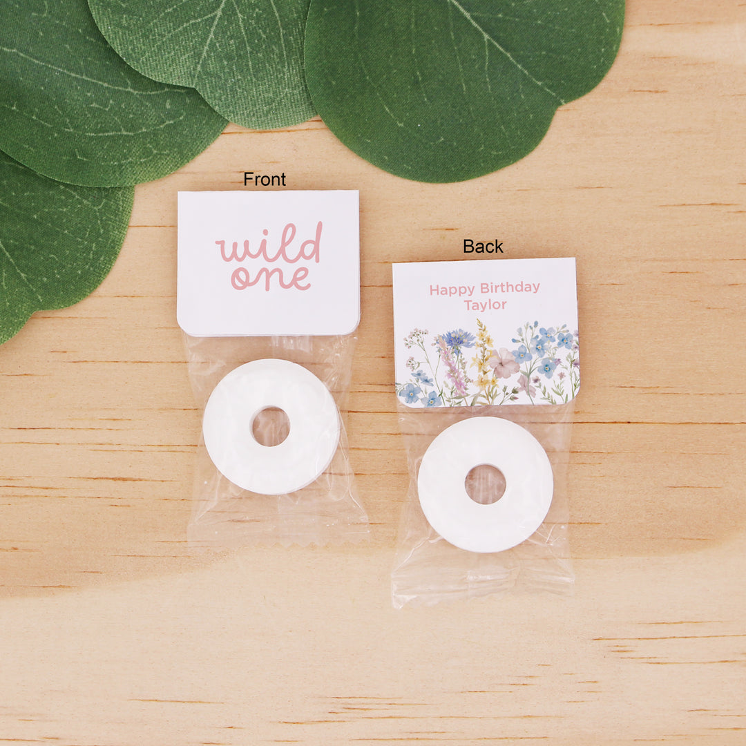 Little Wildflower Birthday, Wild One, Two Wild, Wild & Three, Life Saver Mints
