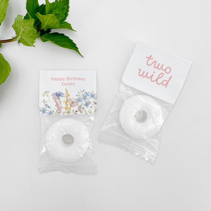 Little Wildflower Birthday, Wild One, Two Wild, Wild & Three, Life Saver Mints