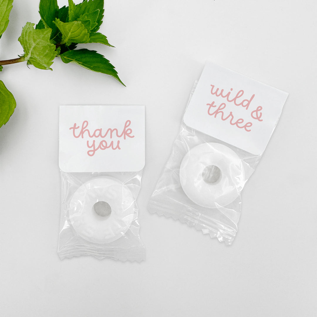 Little Wildflower Birthday, Wild One, Two Wild, Wild & Three, Life Saver Mints