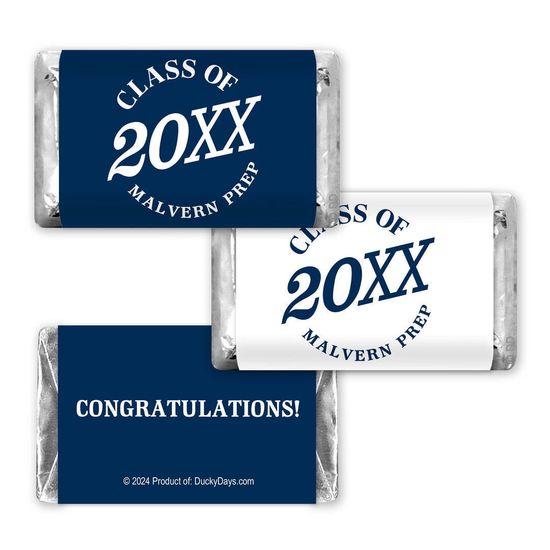 Malvern Prep Graduation Hershey's Miniatures (2 Colors Available)