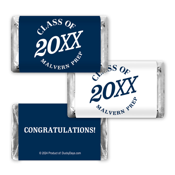 Malvern Prep Graduation Hershey's Miniatures (2 Colors Available)