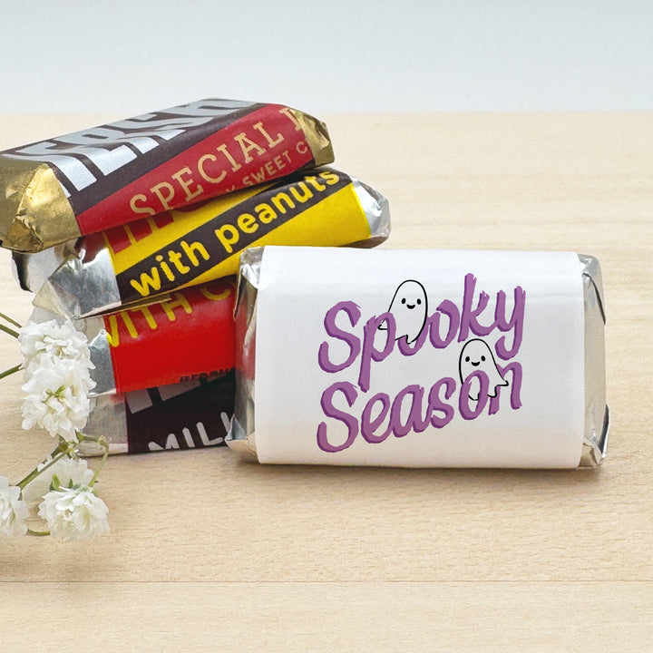 Assorted Hershey®’s Miniatures™, Halloween Party Treats, Personalized Trick-or-Treat Candy, Spooky Season