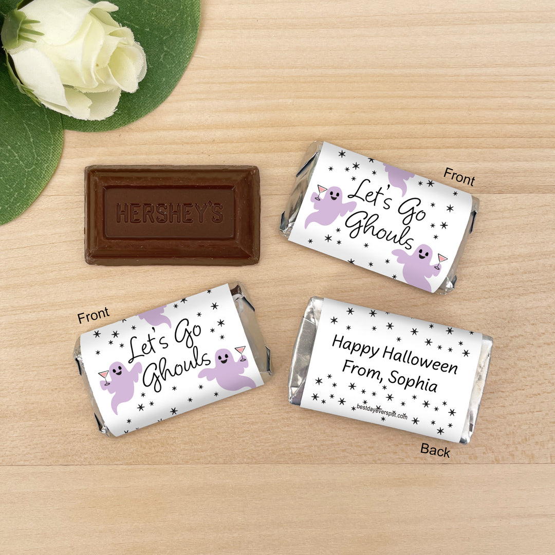 Assorted Hershey®’s Miniatures™, Halloween Party Treats, Personalized Trick-or-Treat Candy, Let&