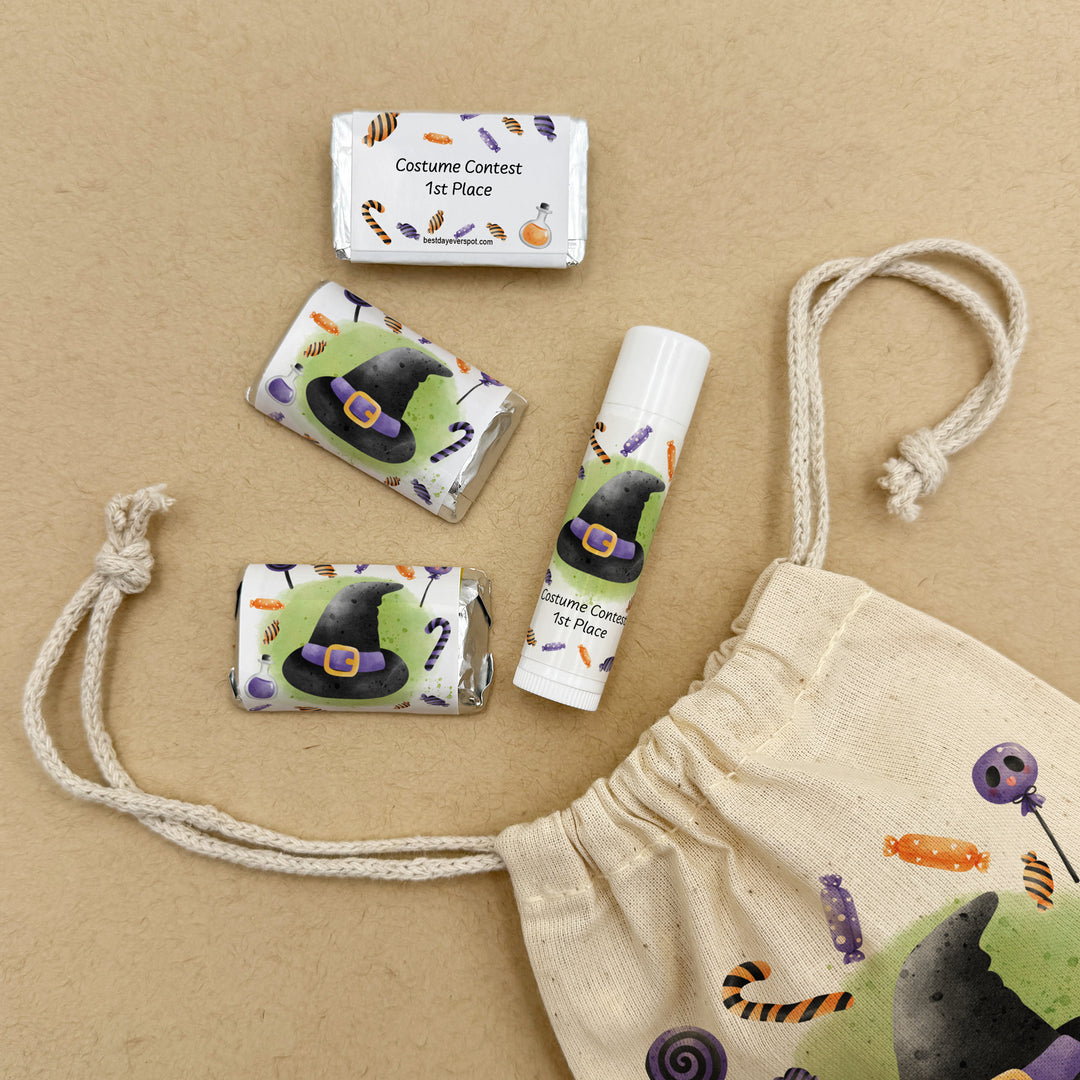 Assorted Hershey®’s Miniatures™, Halloween Party Treats, Personalized Trick-or-Treat Candy, Spooky Icons