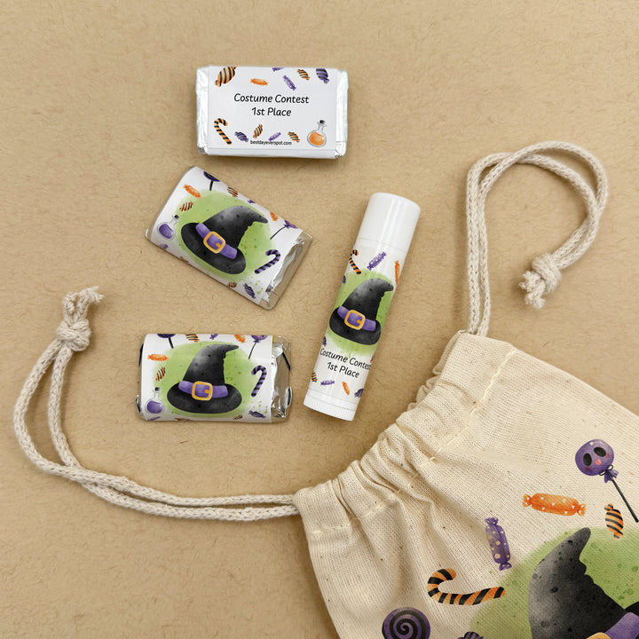 Assorted Hershey®’s Miniatures™, Halloween Party Treats, Personalized Trick-or-Treat Candy, Spooky Icons