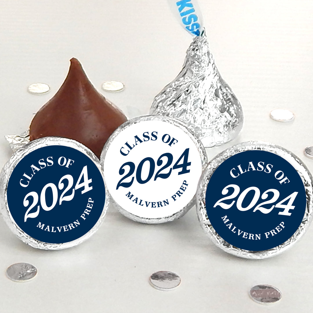 Malvern Prep Graduation Hershey Kisses (2 Colors Available)