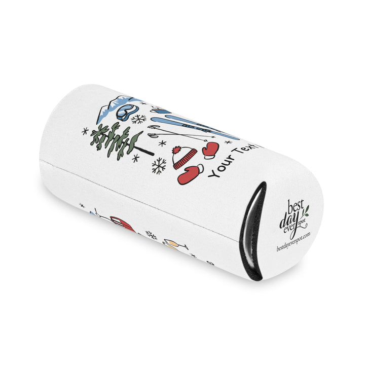 Ski Can Cooler — Personalized Bachelorette Party Can Cooler