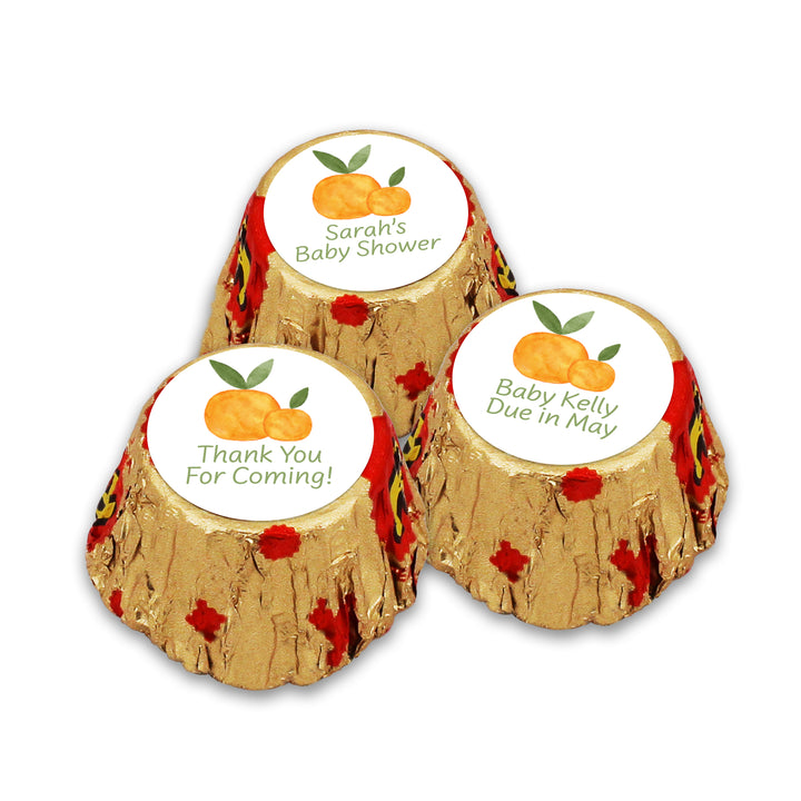 A Little Cutie is on the Way, Personalized Reese's Baby Shower Favors