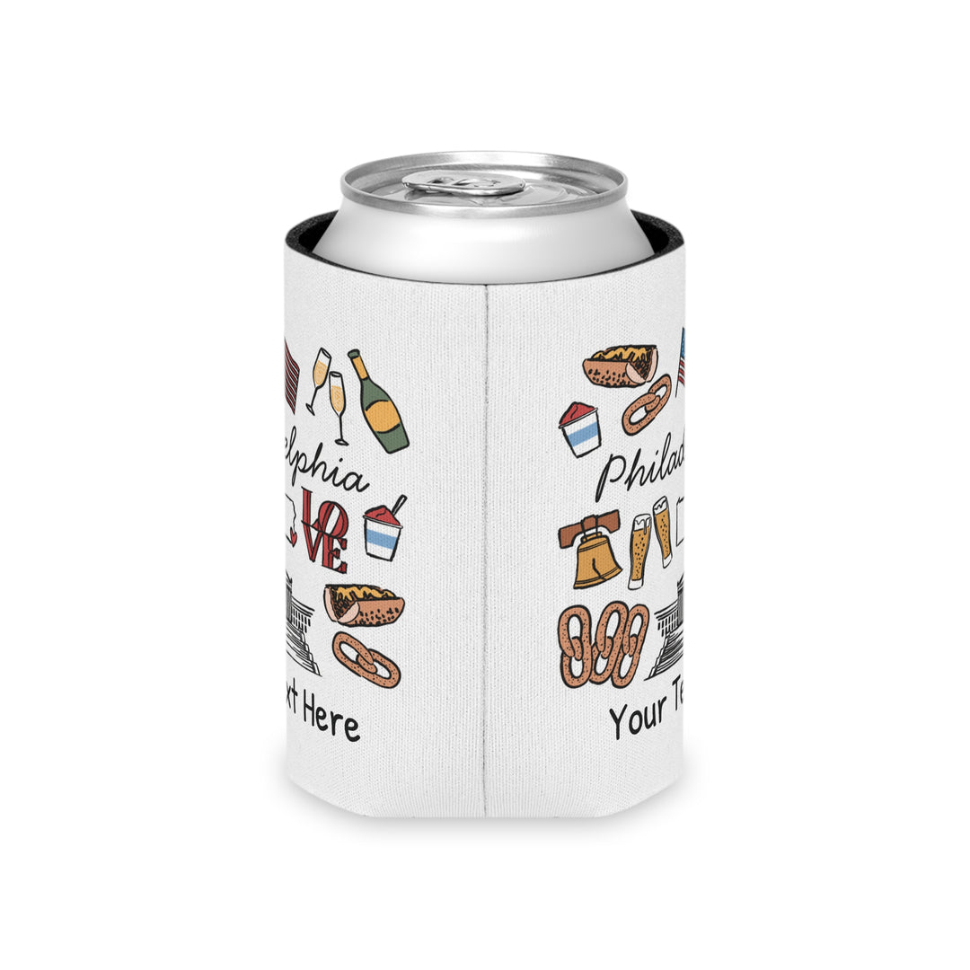 Philadelphia Can Cooler — Personalized Bachelorette Party Can Cooler