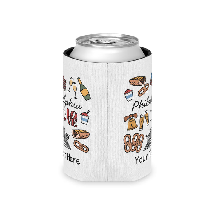 Philadelphia Can Cooler — Personalized Bachelorette Party Can Cooler