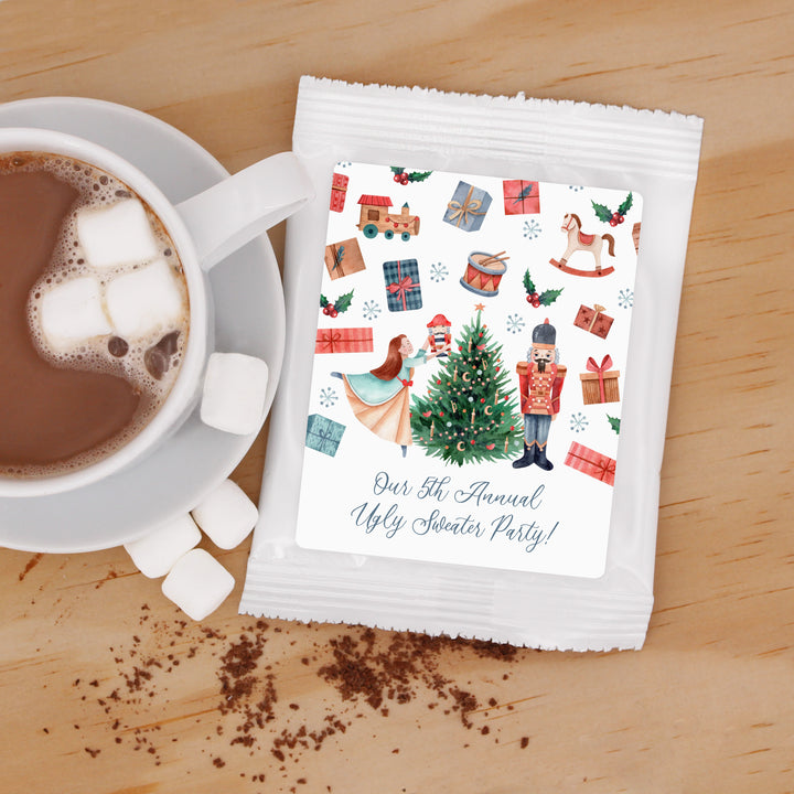 Christmas Hot Chocolate Favor & Gift, Nutcracker