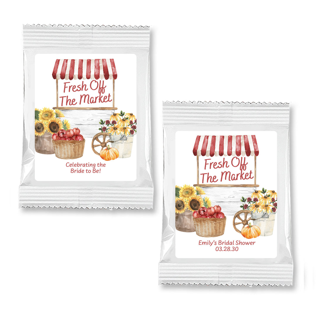 Fall Fresh Off the Market Hot Chocolate Bridal Shower Favors