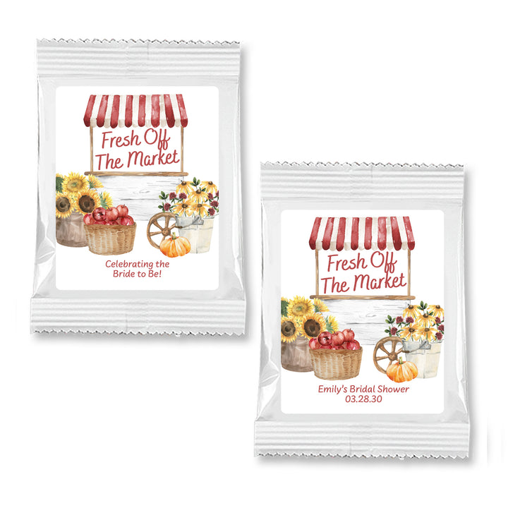 Fall Fresh Off the Market Hot Chocolate Bridal Shower Favors