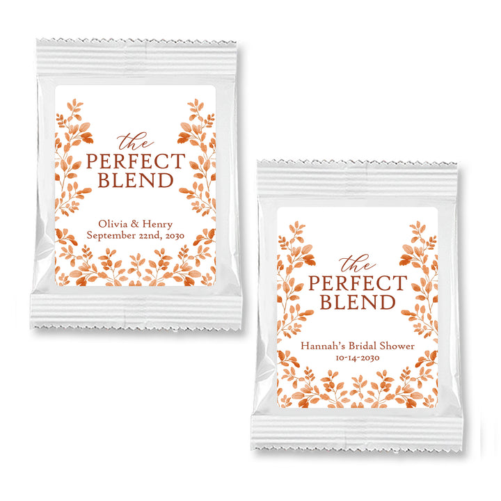 Hot Chocolate Wedding Favors, Hot Cocoa Bridal Shower Favors, Autumn Leaves, The Perfect Blend