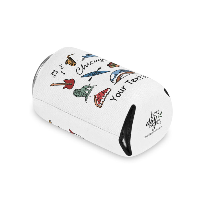 Chicago Can Cooler — Personalized Bachelorette Party Can Cooler