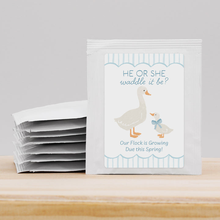 A Silly Goose is Almost Loose, Baby Shower Tea Bags
