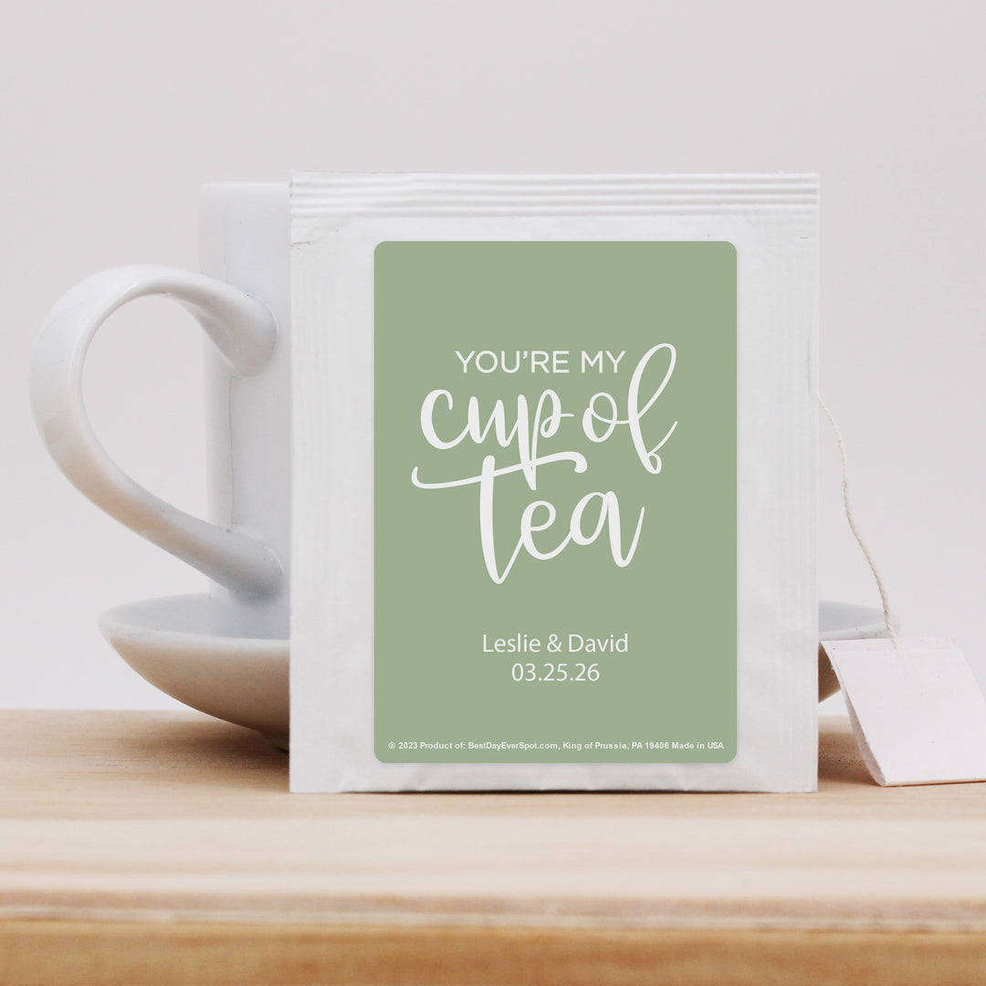 Wedding Favor Tea, Tea-rific Couple, The Perfect Blend, Wedding Favors, Bridal Shower Tea Party, Let's Par-Tea Party Favors