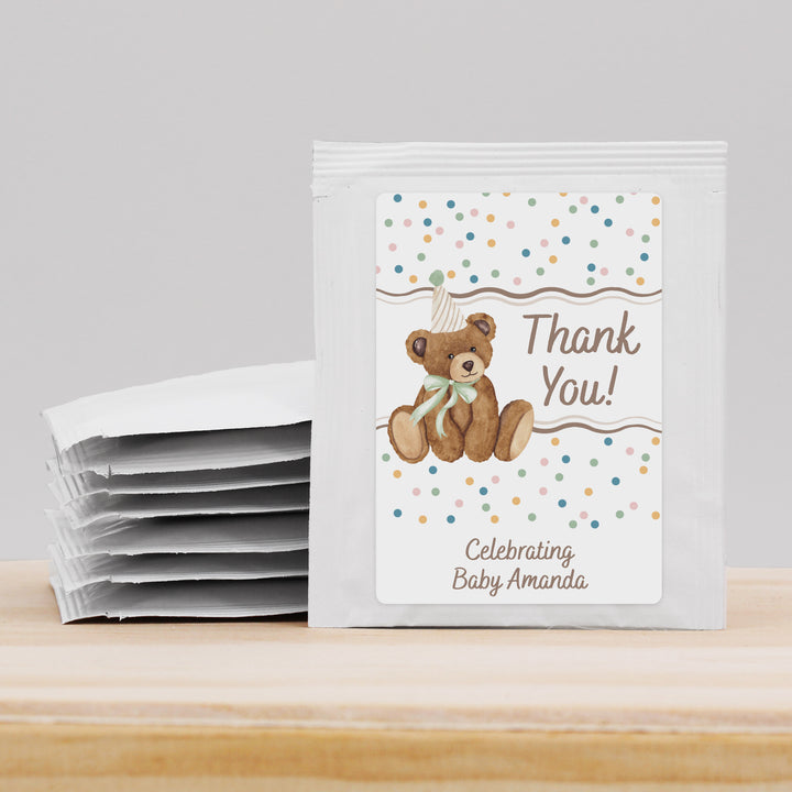 Bear Birthday, Beary 1st Birthday, Two Cute to Bear, Birthday Tea Bags