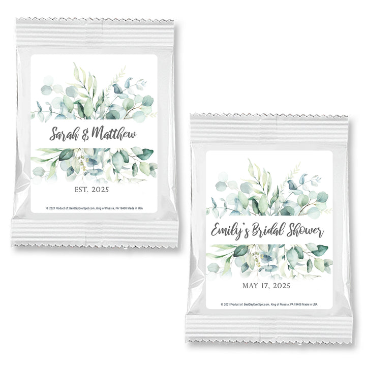 Lemonade Wedding Favors, Bridal Shower Favors, Eucalyptus Bridal Favors
