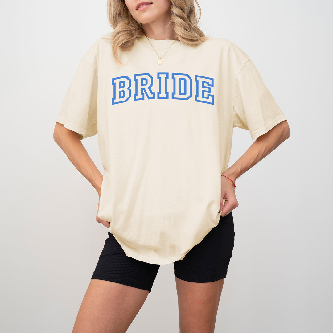 Collegiate Bride Shirt, Wifey, The Mrs, T-Shirt