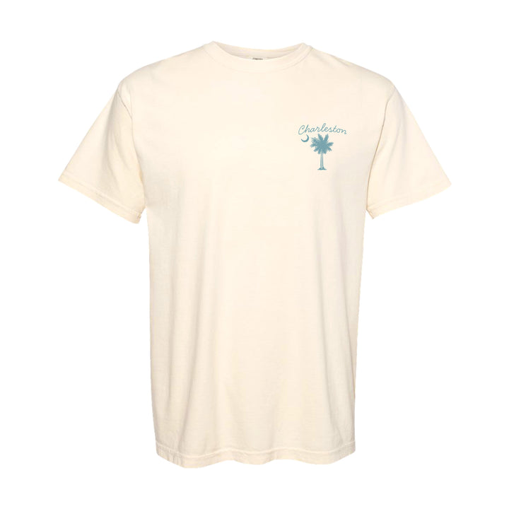 Charleston Bachelorette Doodle, Girls Trip Tee, Two-Sided Design, T-Shirt