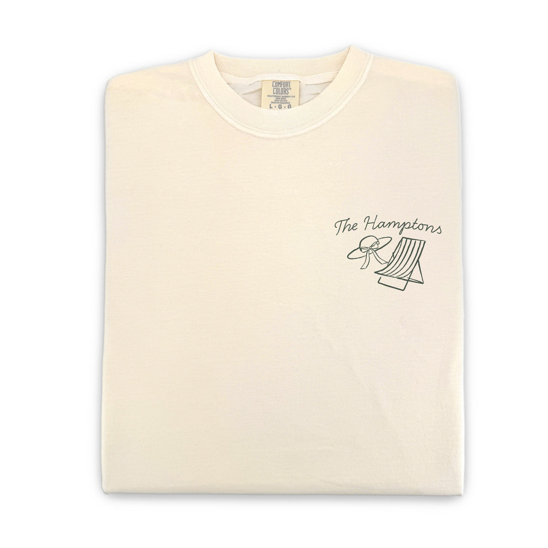 The Hamptons Bachelorette Doodle, Girls Trip Tee, Two-Sided Design, T-Shirt