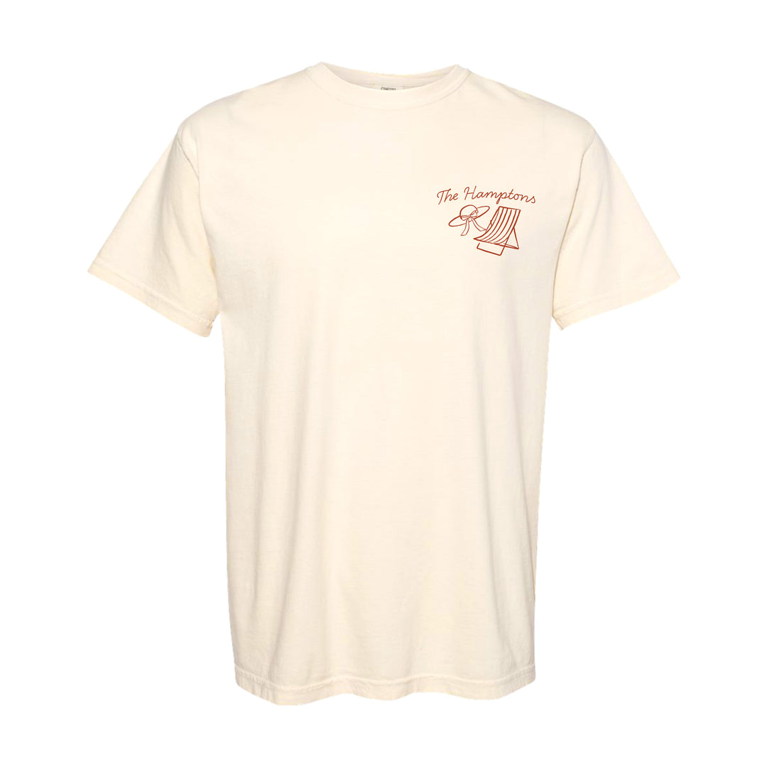 The Hamptons Bachelorette Doodle, Girls Trip Tee, Two-Sided Design, T-Shirt