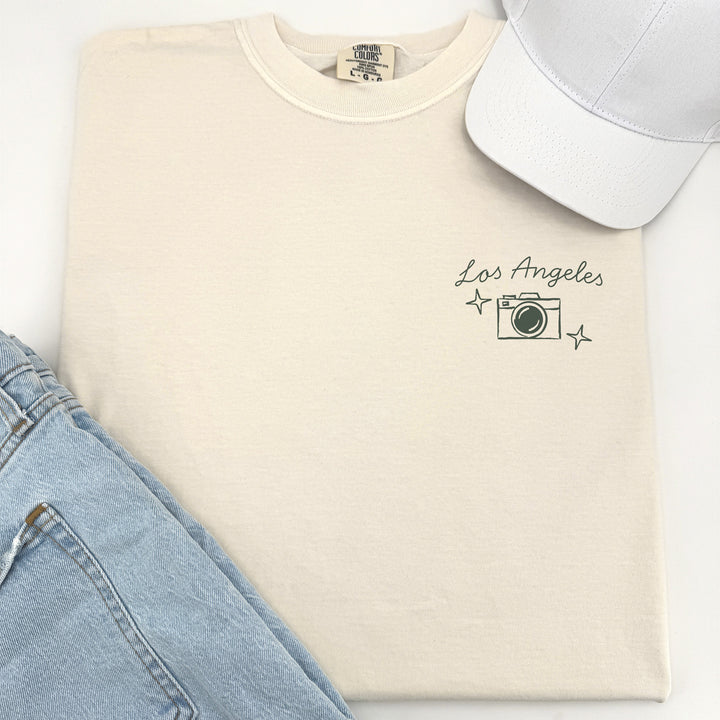 Los Angeles Bachelorette Doodle, Girls Trip Tee, Two-Sided Design, T-Shirt