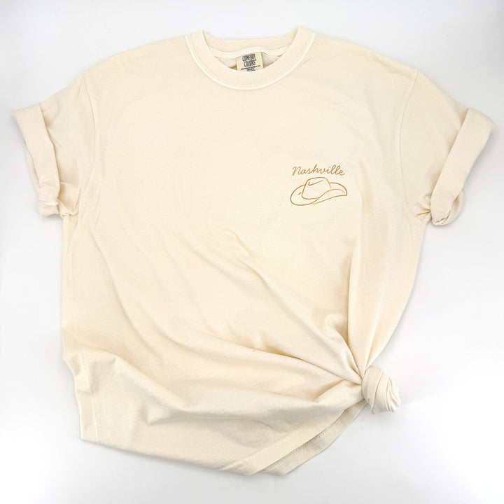 Nashville Bachelorette Doodle, Girls Trip, Two-Sided Design, T-Shirt