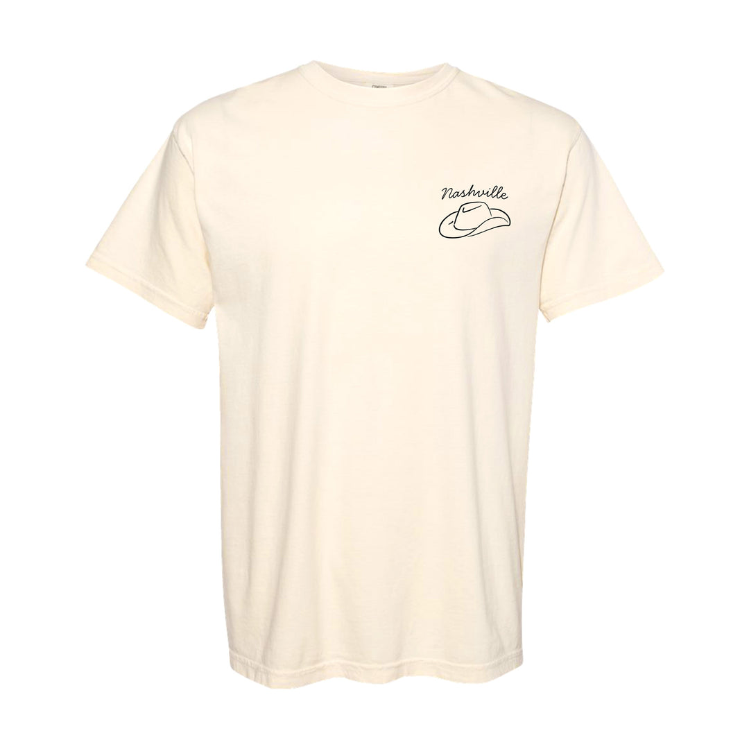 Nashville Bachelorette Doodle, Girls Trip, Two-Sided Design, T-Shirt