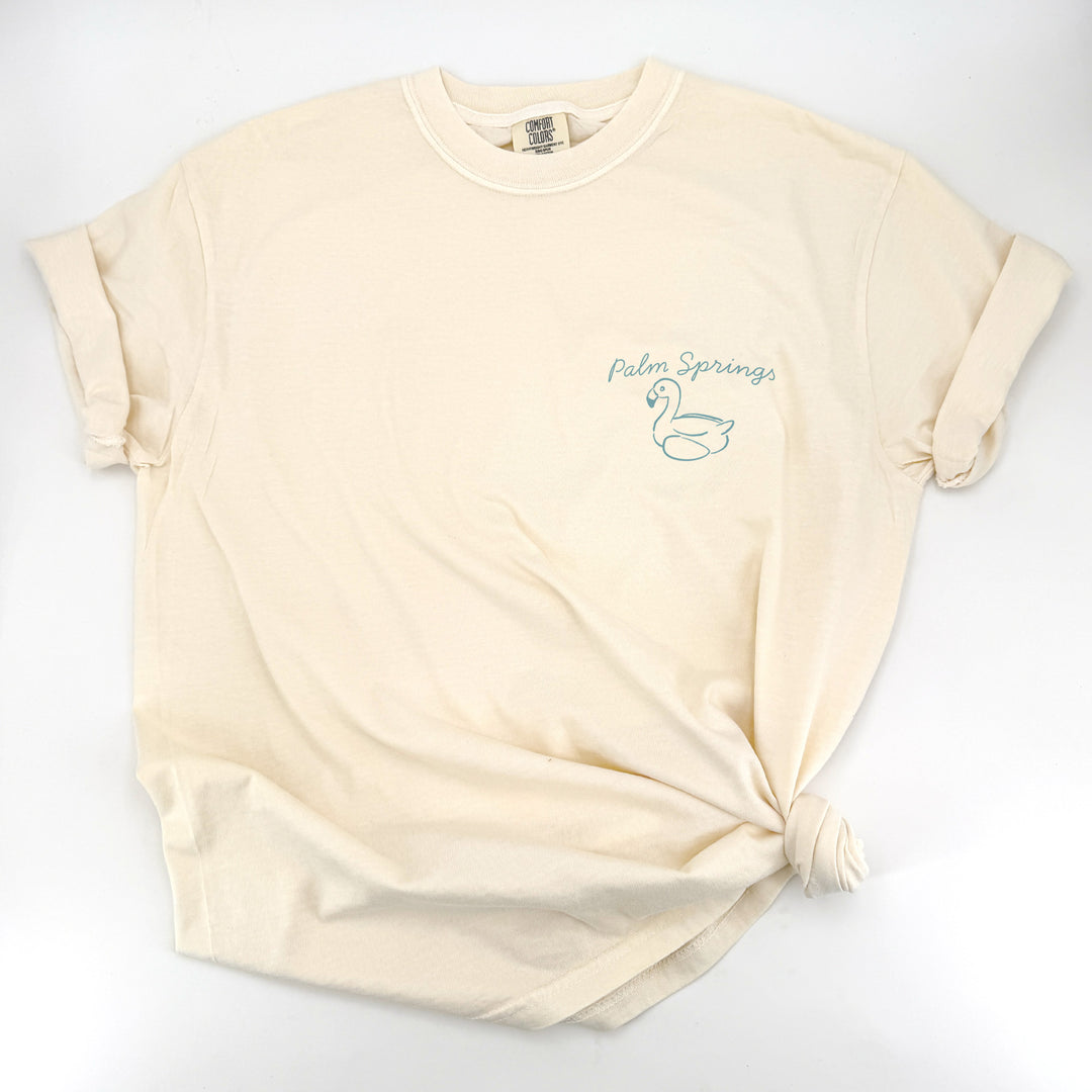 Palm Springs Bachelorette Doodle, Girls Trip Tee, Two-Sided Design, T-Shirt
