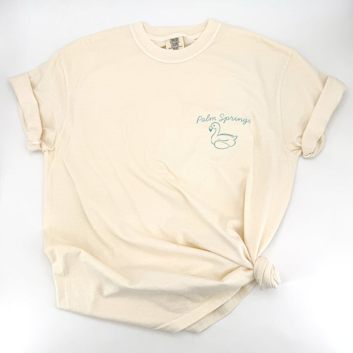 Palm Springs Bachelorette Doodle, Girls Trip Tee, Two-Sided Design, T-Shirt