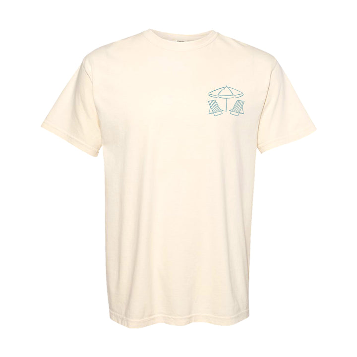 Beach Bachelorette Doodle, Girls Trip, Two-Sided Design, T-Shirt