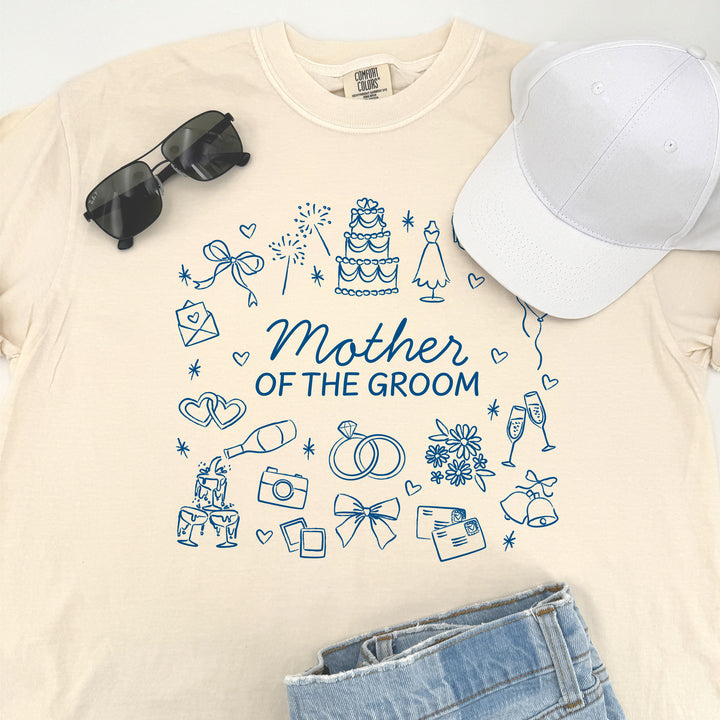 Bridal Doodle Icon Shirt, Bridesmaid Gift, T-Shirt