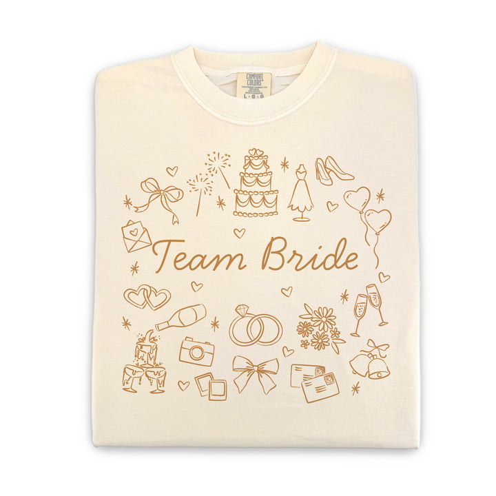 Bridal Doodle Icon Shirt, Bridesmaid Gift, T-Shirt