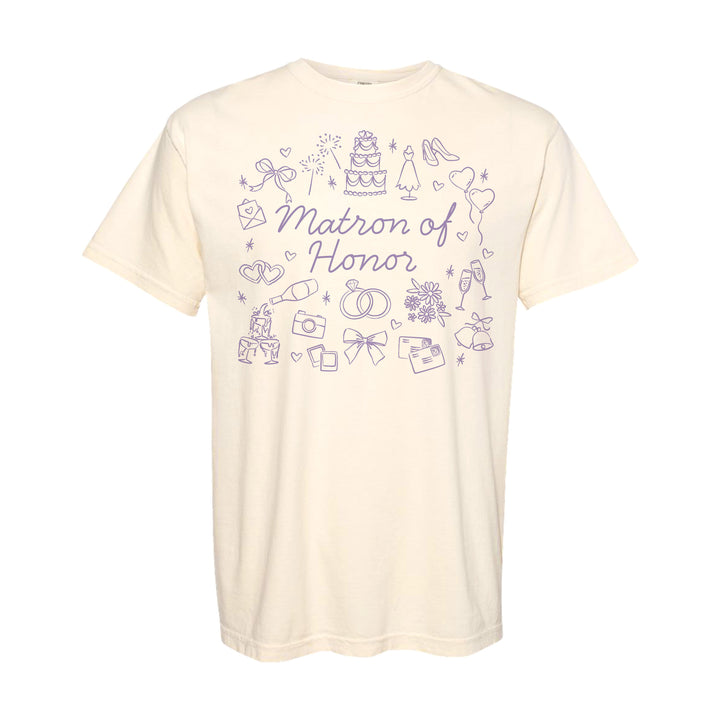 Bridal Doodle Icon Shirt, Bridesmaid Gift, T-Shirt