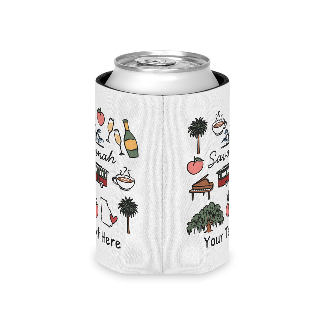 Savannah Can Cooler — Personalized Bachelorette Party Can Cooler