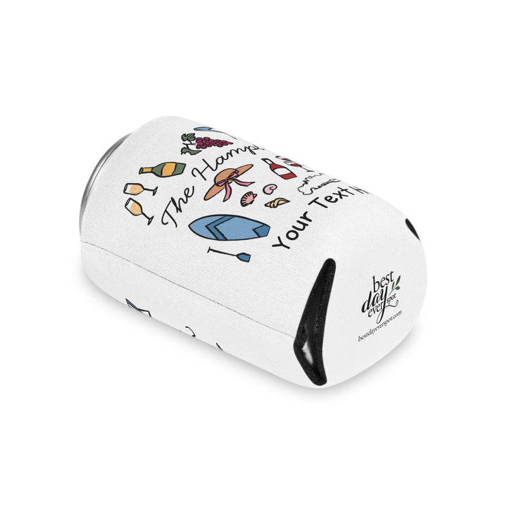 Hamptons Can Cooler — Personalized Bachelorette Party Can Cooler